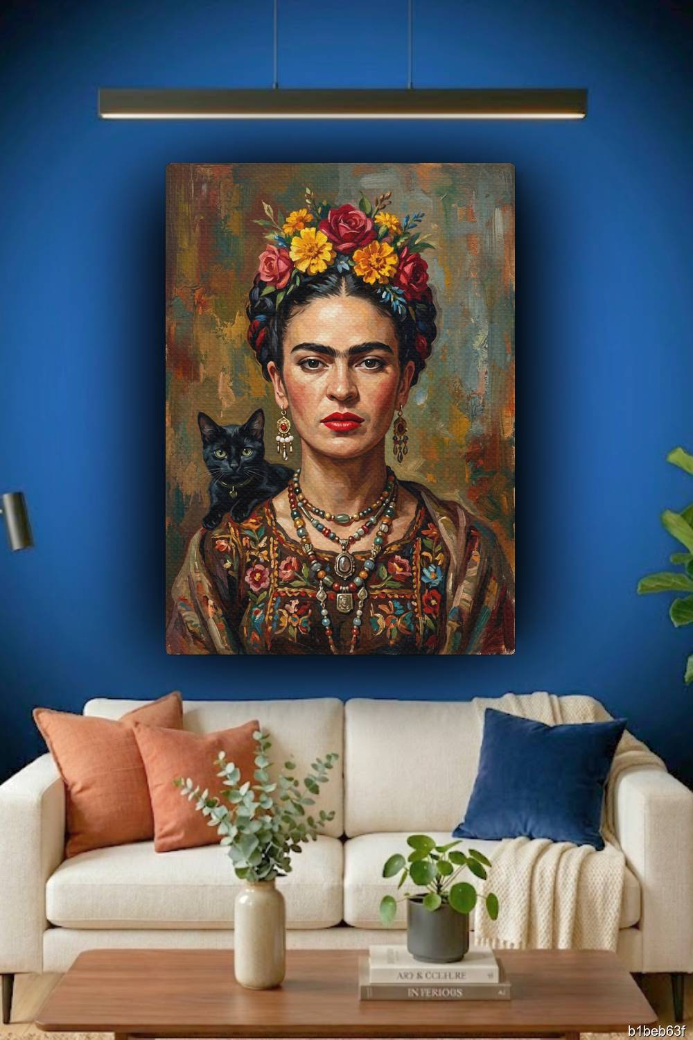 Quadro Frida Kahlo artístico decoração sala Centro do Rio de Janeiro moderno