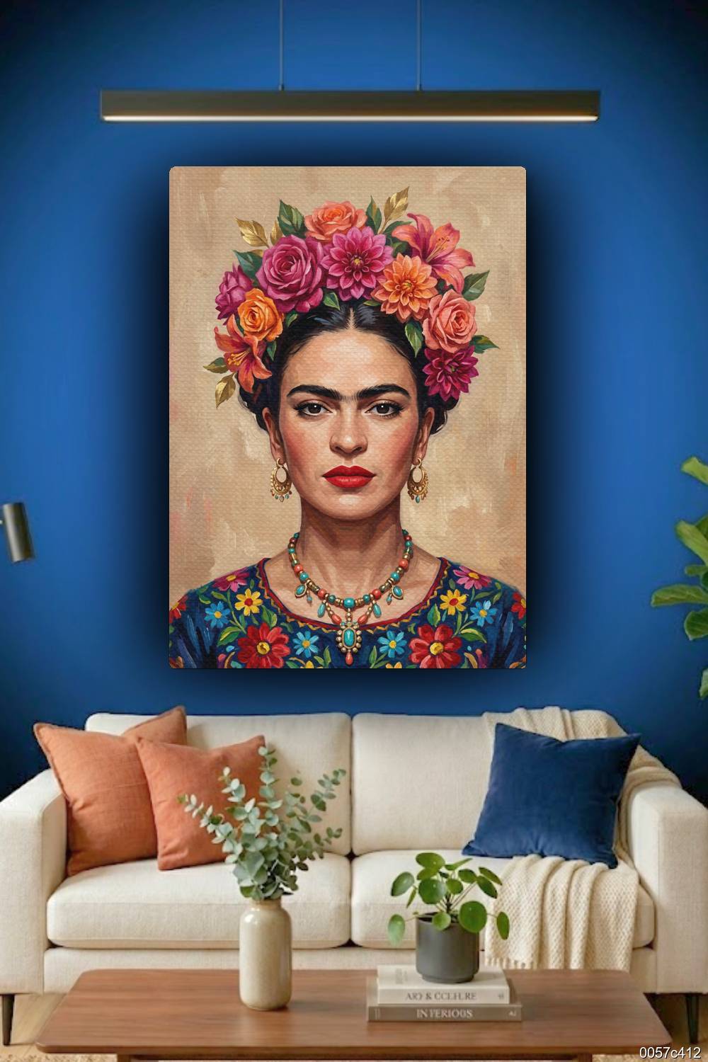 Quadro Frida Kahlo moderno premium decoração sala Rio de Janeiro