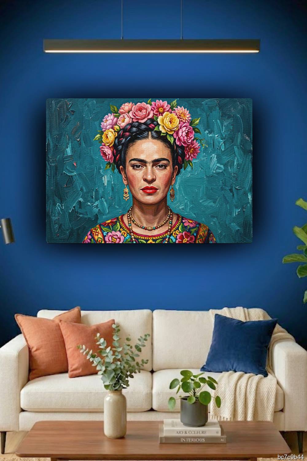 Quadro Frida Kahlo sofisticado decoração sala RJ moderno